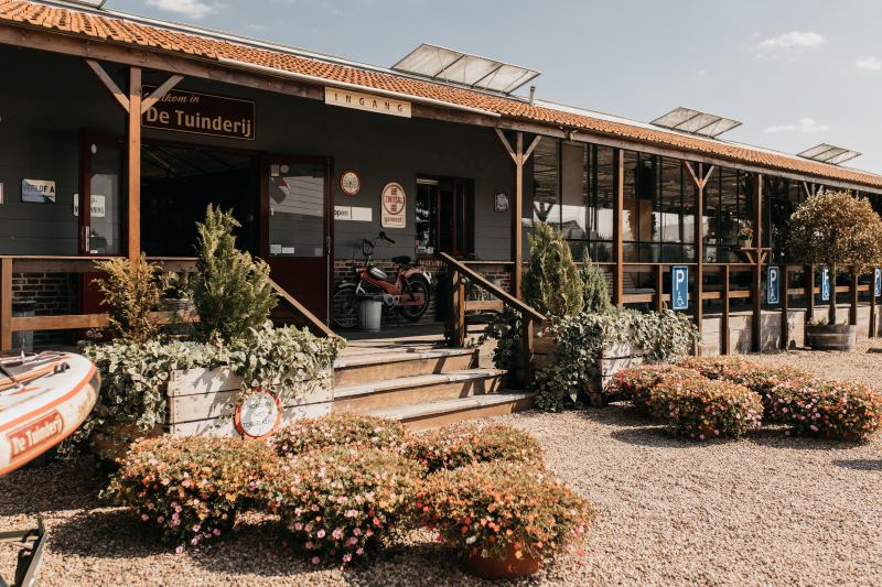 Waardecheque voor 20 personen bij de Tuinderij in de Lier