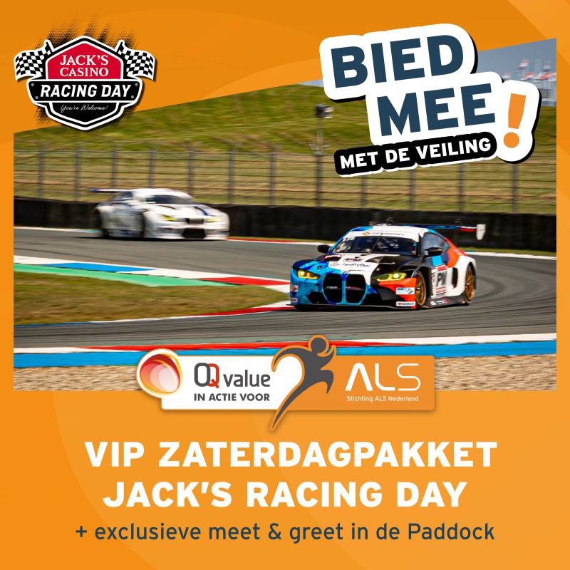 Pakket 2 Jacks Racing Day Vip tickets